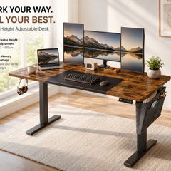 Electric desk 140cm Office Desk