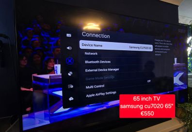 65 inch samsung TV