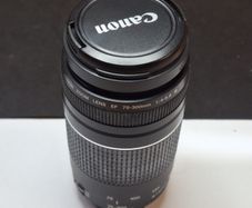 Canon EF 75-300mm f/4-5.6 Mark III Telephoto Zoom Lens Used Condition