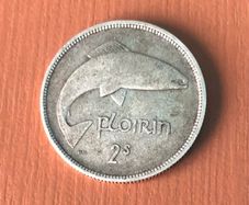 Irish two shilling florin