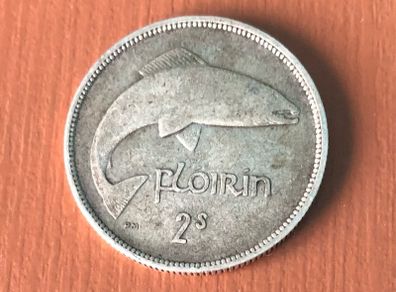 Irish two shilling florin