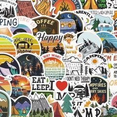 30pcs Outdoor Nature Vinyls Stickers, Waterproof, New.