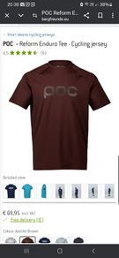 POC Reform Enduro SS Tee, Perfect Condition