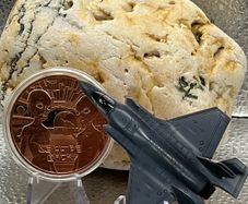 1avdp oz Fine 999 Copper Jet and Alien Combo.