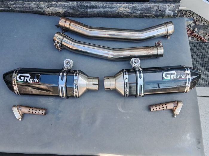 Hayabusa gen 2 exhausts