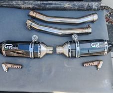Hayabusa gen 2 exhausts