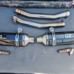 Hayabusa gen 2 exhausts
