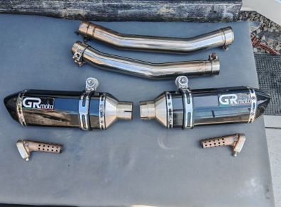 Hayabusa gen 2 exhausts