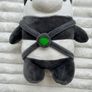Miniso Cartoon Network We Bare Bears Ninja Panda Bear Plush approx. 9" Used Dirty Please look at the pictures Image 4