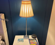 2 no. bedside lamps