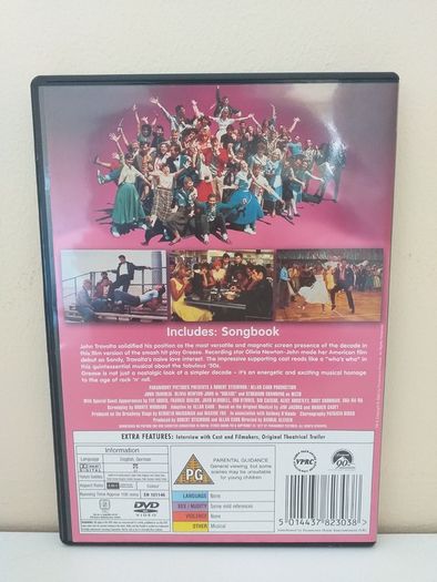 Grease And Grease 2 DVD Boxset "Retro"