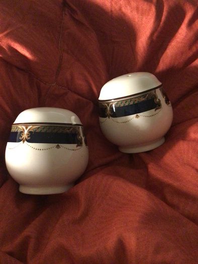 Noritake Keltcraft Tranquil Glen Salt & Pepper shakers