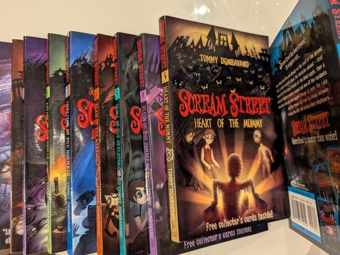Full Collection of Scream Street Books by Tommy Donbavand (1-13)