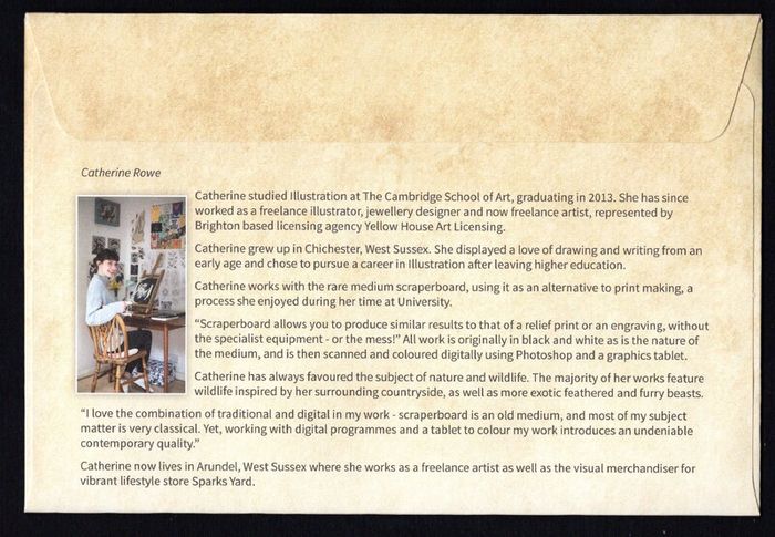 2017 Isle of Man Christmas; Twelve Days of Christmas by Catherine Rowe Commemorative Stamps First Day Cover (FDC)