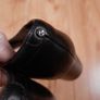 Clarks Black Leather Round Toe Comfort Block Heel Pumps 3UK/36.5EU/22cm Image 3