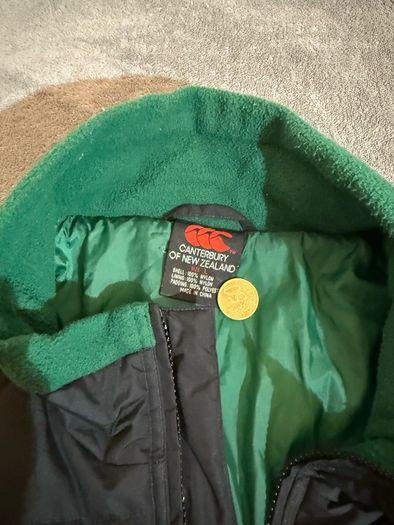 Irish rugby Canterbury coat Size large