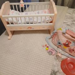 Baby Annabell Rocking lullaby Cot
