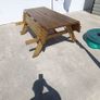 Woodie's Garden Picnic Bench Image 3