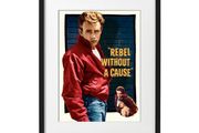 Framed Movie Print James Dean Rebel Without a Cause (1955) 40 x 50 cm