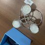 Newbridge Silverware, 3 candles tealight holder, Celtic. Image 2
