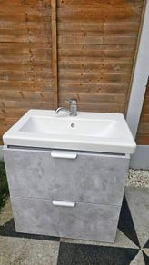 Ikea sink and cabinet 64 cm