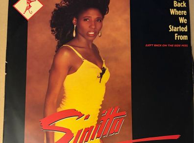 Sinitta Right Back Where We Started From 1989 12 Vinyl