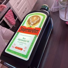 Official Jagermeister promo Pack & 3D Bottle LED Light Sign  Wall Display Man Cave Barware