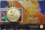 Belgium 2.5 Euro Brilliant Uncirculated Coin 2024 - James Ensor Year - Belgian Coincard Catalog