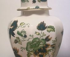 Masons Chartreuse ginger jar