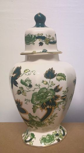 Masons Chartreuse ginger jar