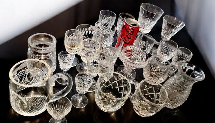 25 Waterford crystal items bundle