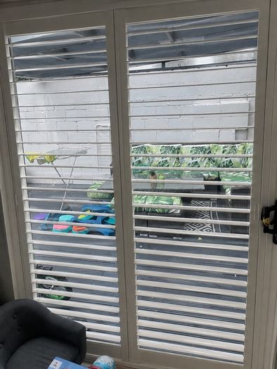 White Plantation Shutters (2 Sets)