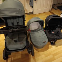 Baby elegance Pram 3 in 1 including car seat