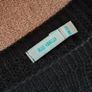 Blue Vanilla Black Cable Knit Midi Dress, ONE SIZE Image 3