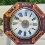 19th-century antique wall clock Image 2