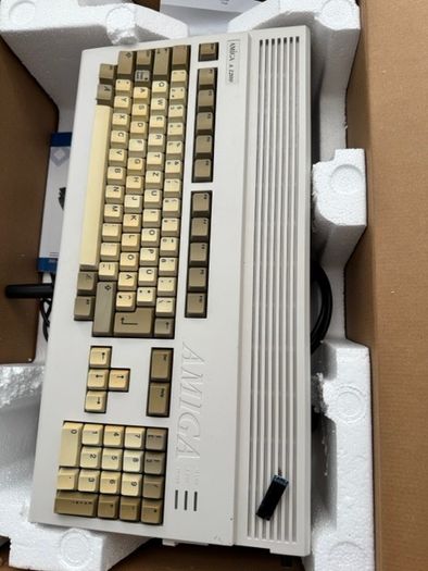 Amiga 1200 with accelerator and accessories
