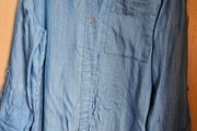 NEW - Demin long sleeve shirt UK 12