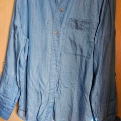NEW - Demin long sleeve shirt UK 12