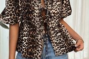 Leopard Print Top