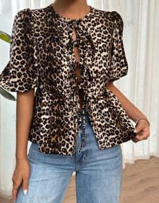 Leopard Print Top