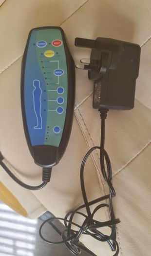 Heated Massage Leather Office Chair