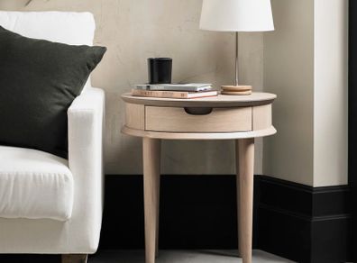 Solid Oak Side Table