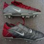 Football Boots Total 90 Nike Air Ninety II Zoom Air Red/Grey (2002) Size 7.5UK SG Image 4