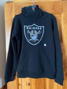 Official Raiders NFL Hoodie - Brand new - 10-12 years
