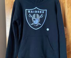 Official Raiders NFL Hoodie - Brand new - 10-12 years