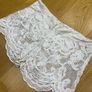 white lace shorts Image 3