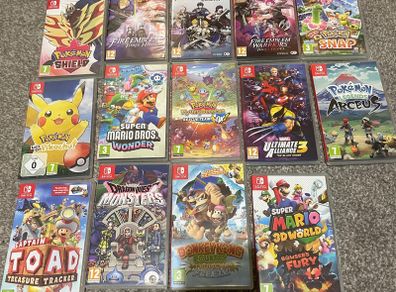 Nintendo Switch Games Mario Pokemon Fire Emblem Steelbooks