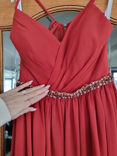 Rust Bridesmaid Dress x3