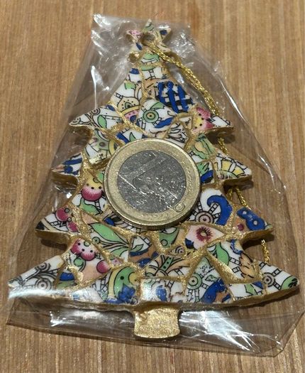 Beautiful Handcrafted China Mosaic Christmas Decoration