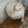 Occasional Boucle Chair Image 2